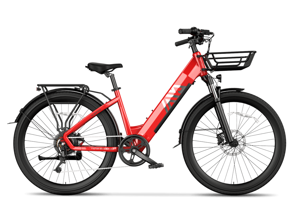 TST® Surfer 27.5" Step-Thru Commuter eBike