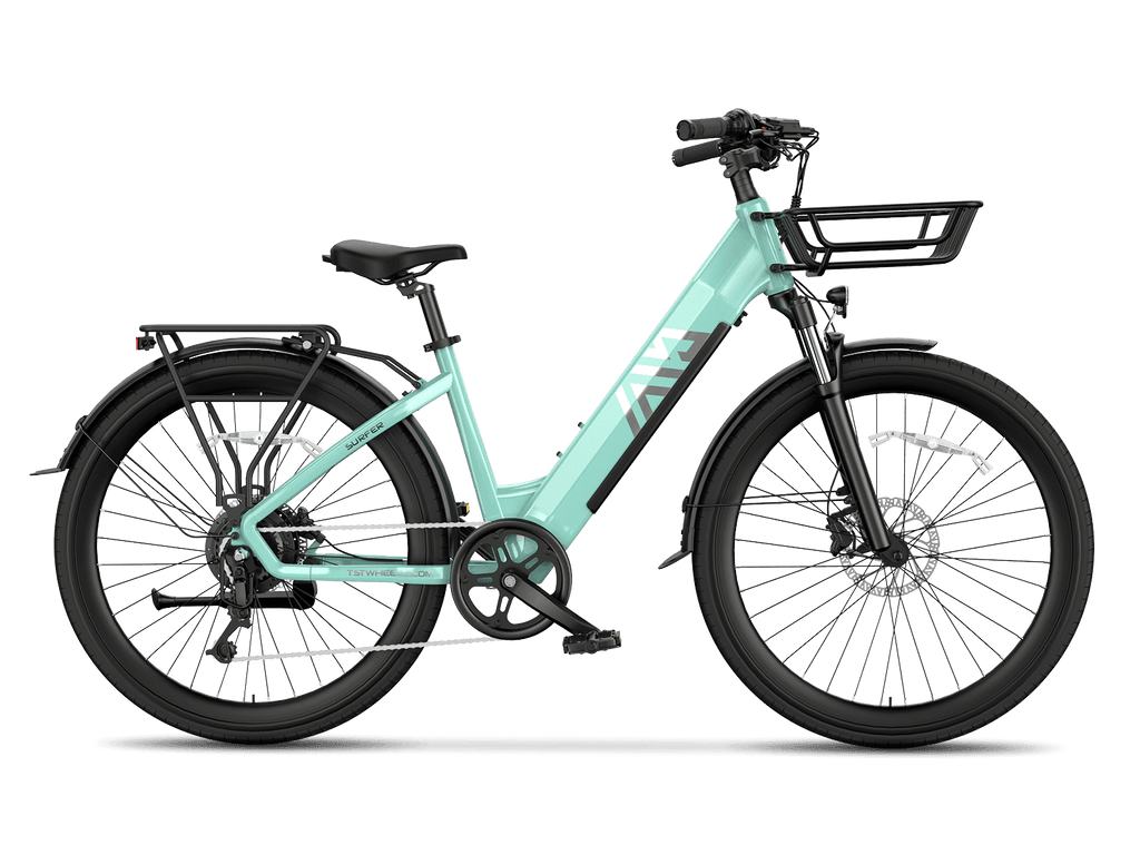 TST® Surfer 27.5" Step-Thru Commuter eBike