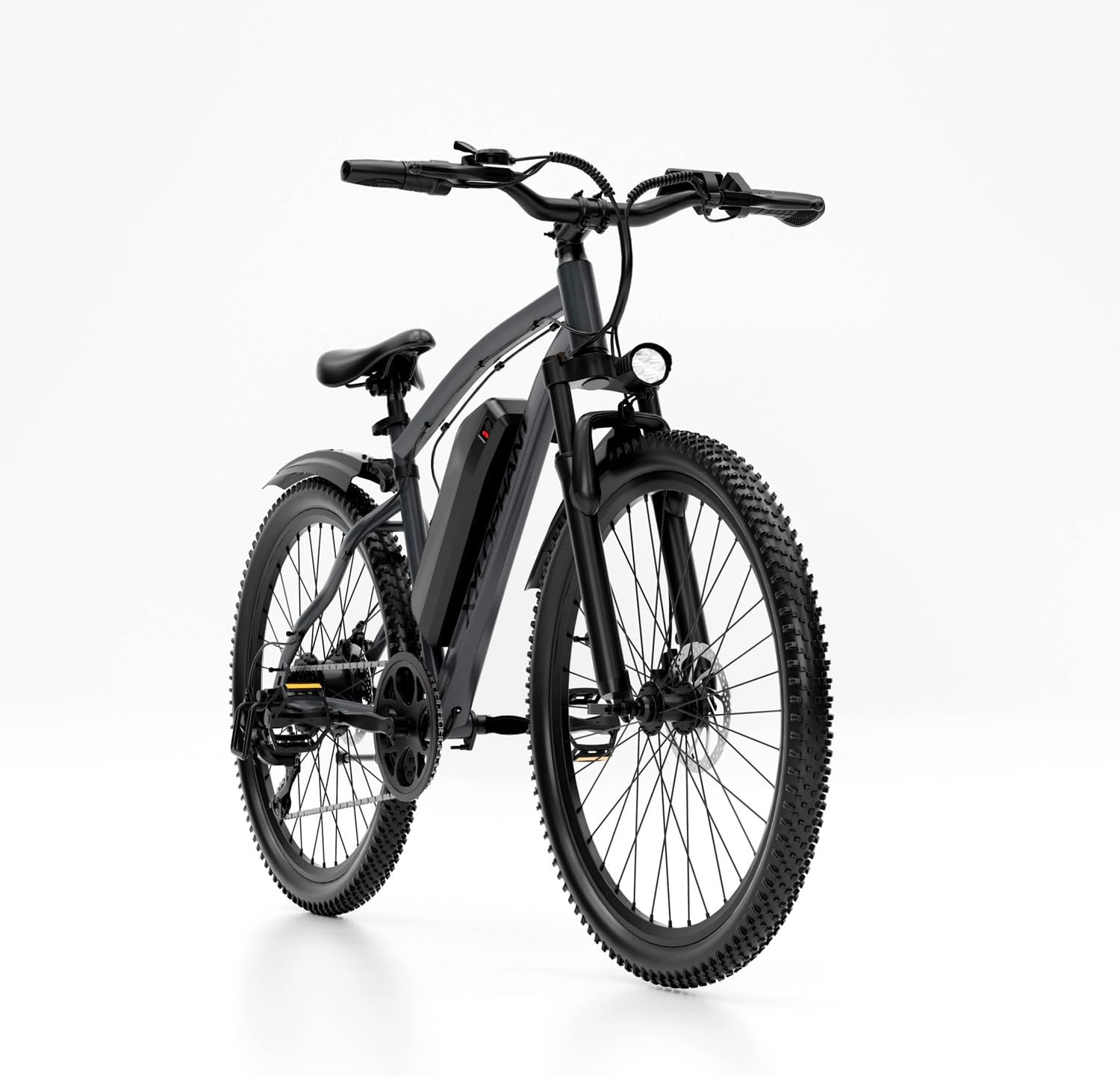 26-inch Adult Electric Bicycle, with a Load Capacity of 330 pounds, 48V Detachable Battery, 7-Speed Gear Shifting, a top Speed of 25 Miles per Hour, a 750-watt Peak Motor