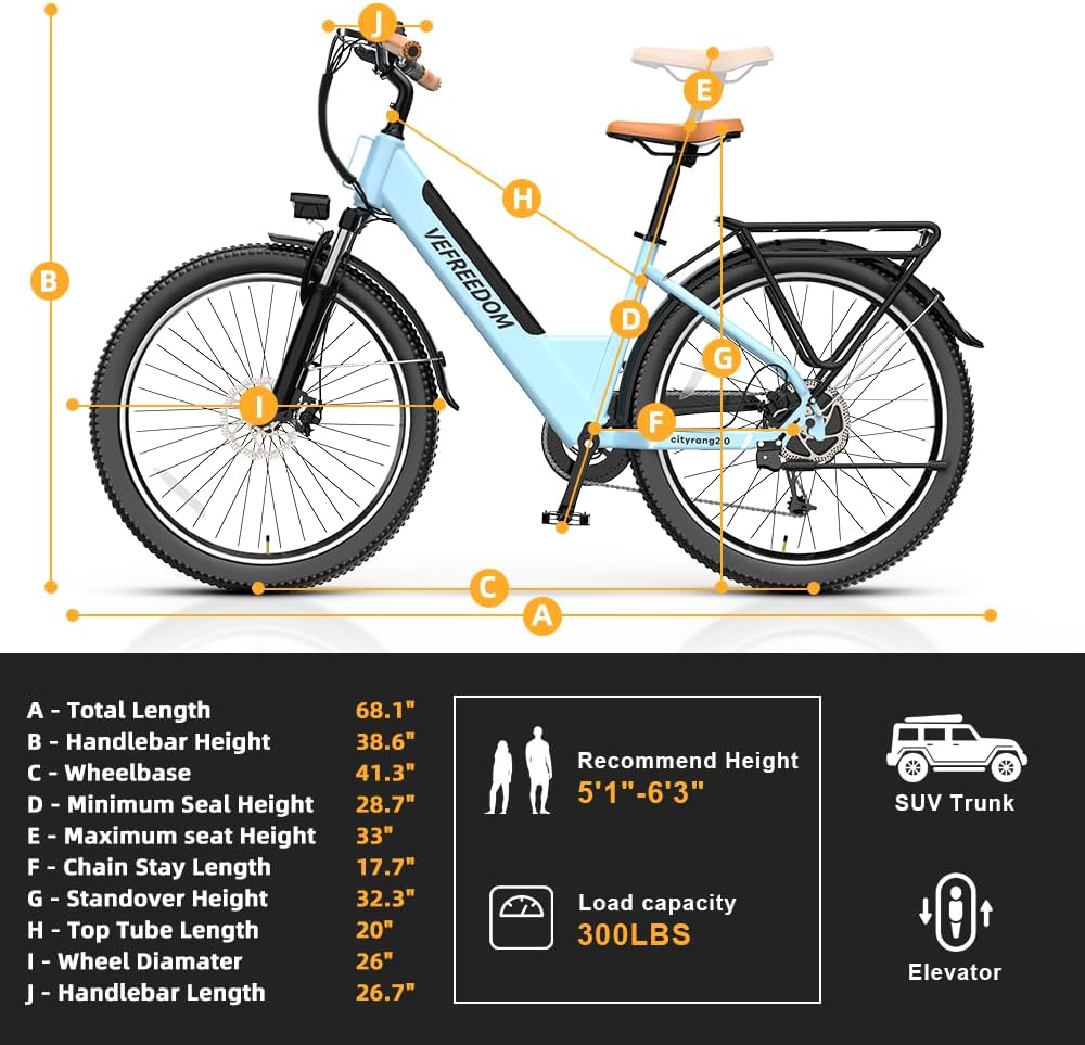 Electric Bike for Adults 1000W 1500W Peak Motor 15AH 20AH Removable Battery 70Miles 80Miles UL 2849 Certified Electric Commuter Bike Man Woman Ebike