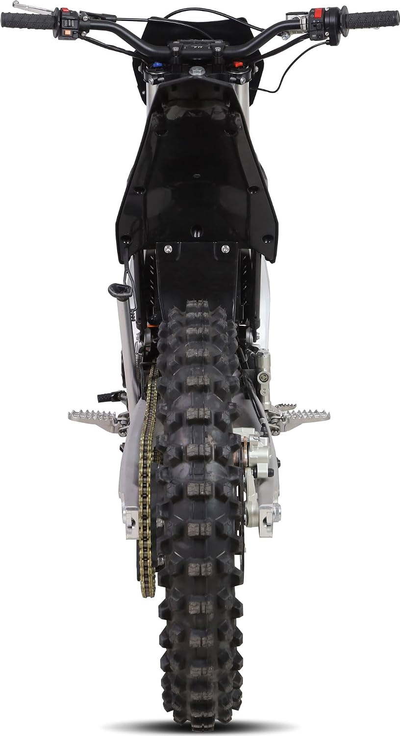 MotoTec Venom 72v 12000w Electric Dirt Bike Black | 72v