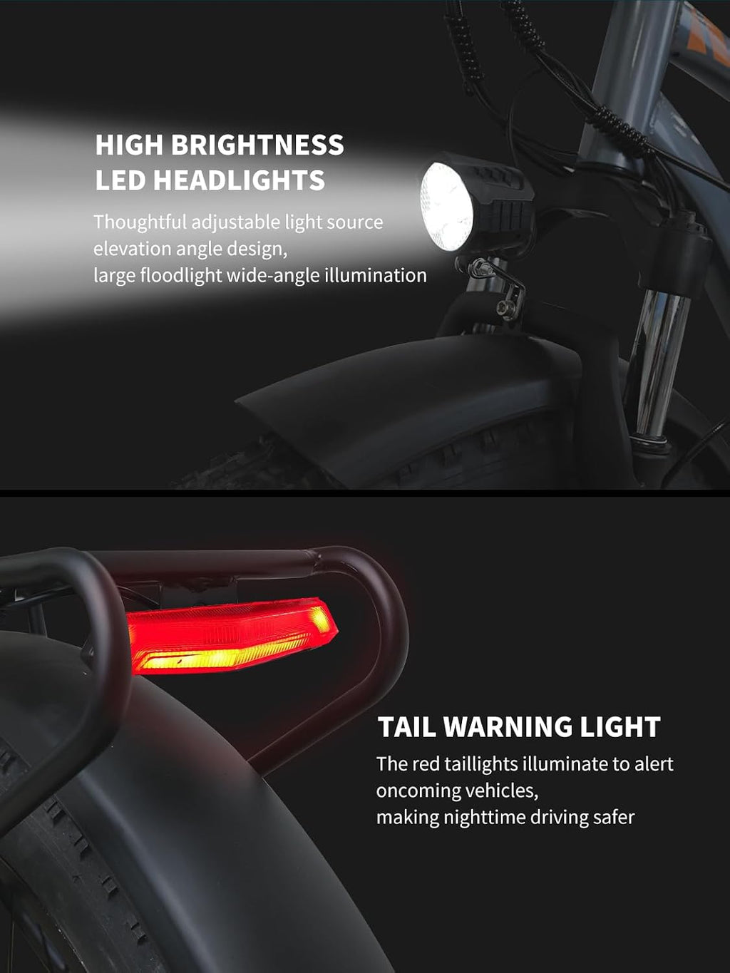 F01 Electric Bike for Adults with 1000W Motor, 48V 18.2AH Removable Battery, 26" Electric Bicycle Fat Tire E-Bike 30MPH Mountain Beach Snow E-Bike, 7 Speed Gear.Safety Tested to UL 2849