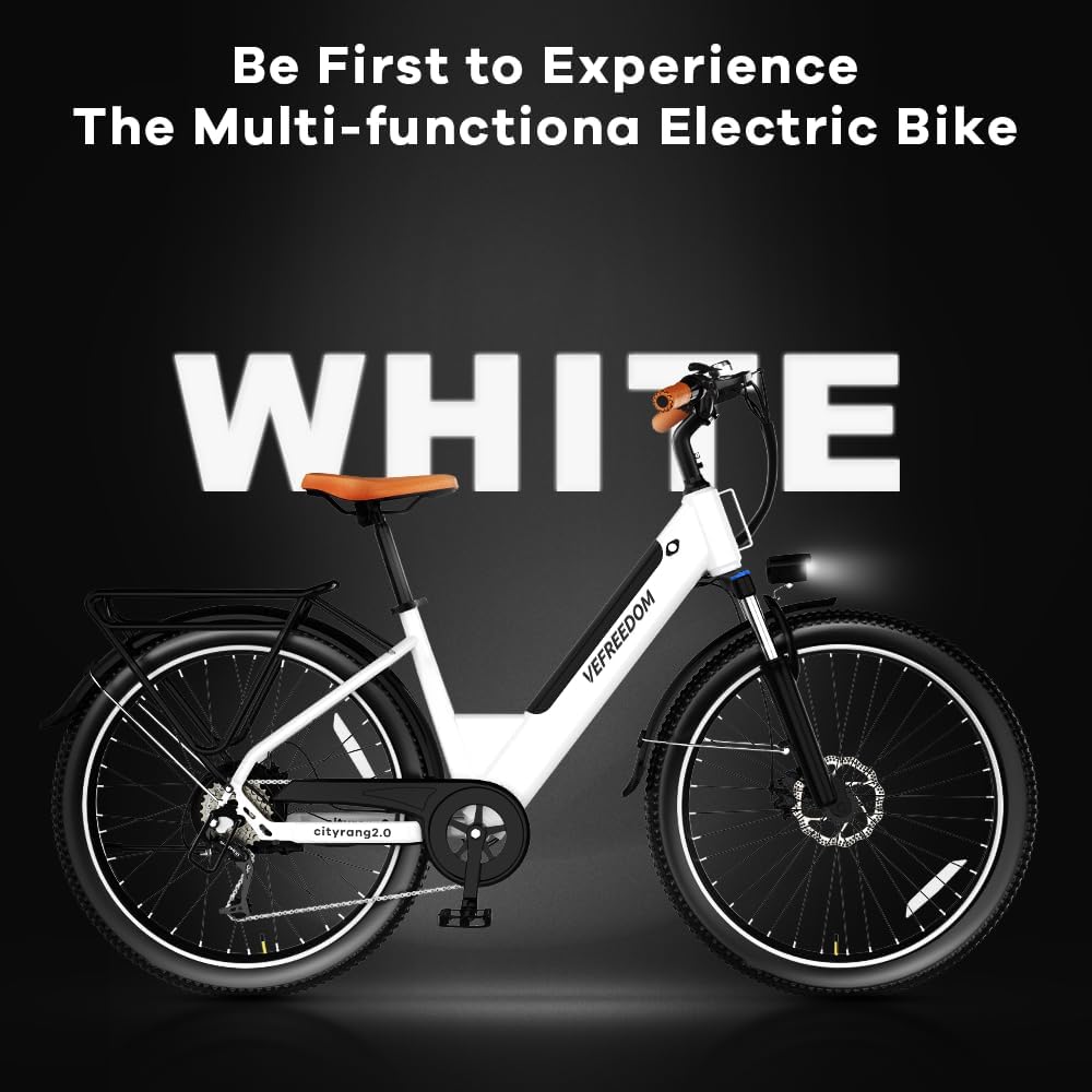 1000w Peak Electric Bike for Adults,up 80 Miles 48V 15AH Removable Battery Ebike, 26" UL Certified Electric Mountain E Bike Adult Electric Bicycles for Commute Beach Snow