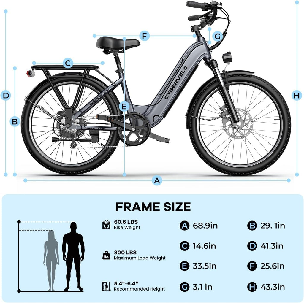 1000W Peak Electric Bike for Adult,48V 25AH(1200WH) 26" Ebike, up 80 Miles Removable Battery,Adult Electric Bicycles for All Terrain,Men Women E Bike for Commute Beach