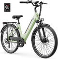 Jasion Roamer/ST Electric Bike for Adults, 26" Commuter Ebike 1200W 528WH Removable Battery, 28MPH 40-62miles, Electric Bicycles for Women/Man, UL2849 Certified