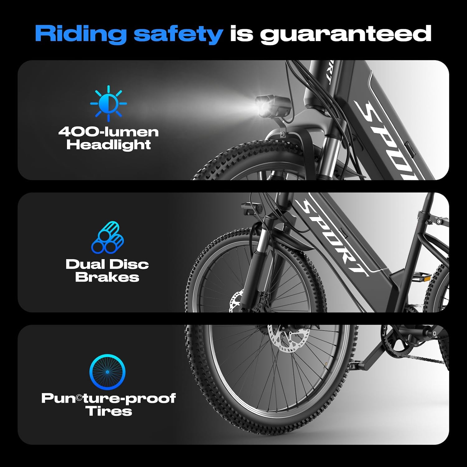 Electric Bike for Adults Teens,1500W Peak Ebike,60Miles 25MPH E Mountain Bike,26" Electric Bicycle with 48V Removable Battery,Adjustable Seat,7 Speed UL2849 Commut E Dirt Bike