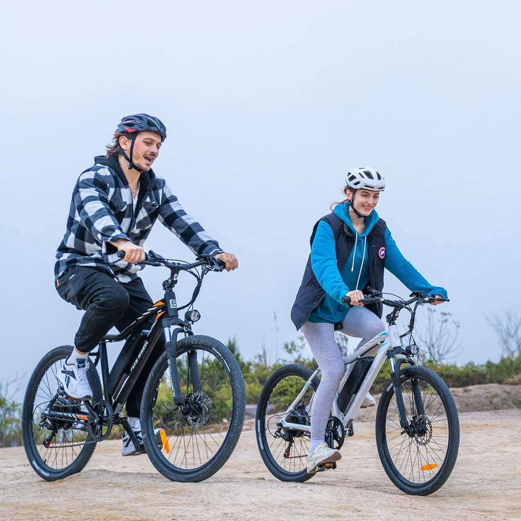 5TH WHEEL Mate Electric Bike for Adults - 1000W Peak Motor, 37KM/H, 468WH Removable Battery, 7-Speed, Mountain Ebike with Front Suspension & LCD Display for Commuting