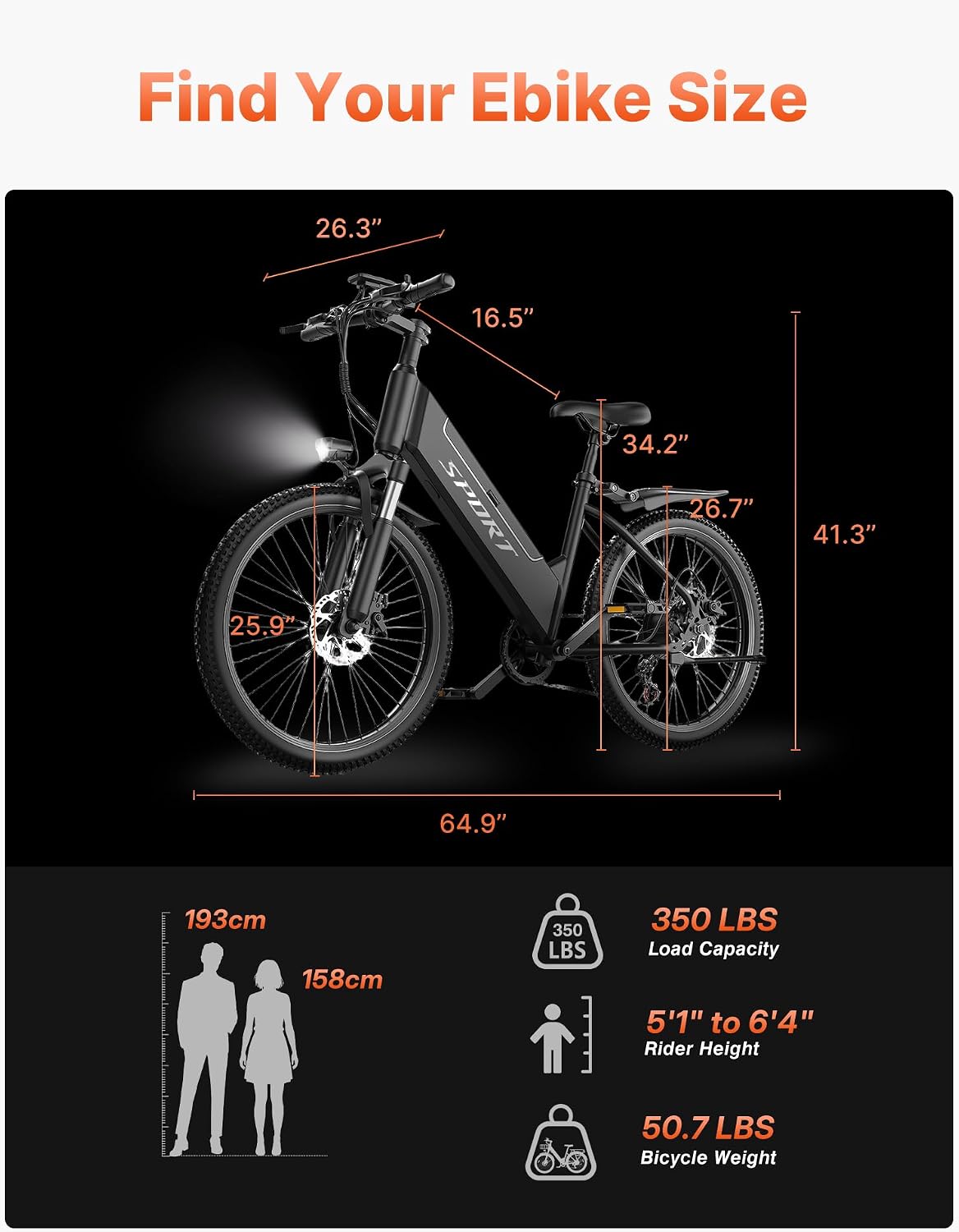 ASKGO Electric Bike for Adults, 1500W Peak Ebike with 48V 12Ah Removable Battery, Up to 25MPH 65 Miles, 26 inch Adult Electric Bicycles for Commute, City Cruiser E-Bike for Adult, Step-Thru,7-Speed