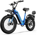 1500W Electric Bike for Adults,960Wh Removable Battery,28MPH, 80-Mile Range,20" x 4" Fat Tire Step-Thru E-Bike,7-Speed All Terrain Electric Mountain Bike