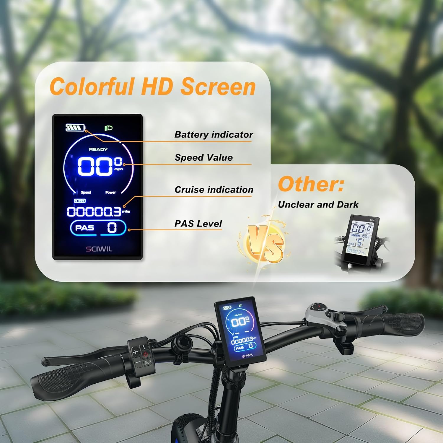1000W Folding Electric Bike, 48V 20AH Removable Battery E Bike, 70 Miles Max Range, 20" Fat Tire Adults Electric Bike,7-Speed Ebike for City Commuting,Off-Roading,Mountain