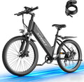 ASKGO Electric Bike for Adults, 1500W Peak Ebike with 48V 12Ah Removable Battery, Up to 25MPH 65 Miles, 26 inch Adult Electric Bicycles for Commute, City Cruiser E-Bike for Adult, Step-Thru,7-Speed