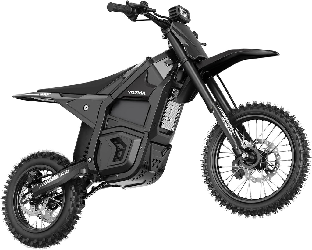 Yozma IN10 Electric Dirt Bike, 2600W 40MPH Electric-Motorcycle with 48V/23AH Battery Ebike, Full Hydraulic Brakes and Suspensions Mountain Off-Road E Dirt Bike, for Teens & Adults