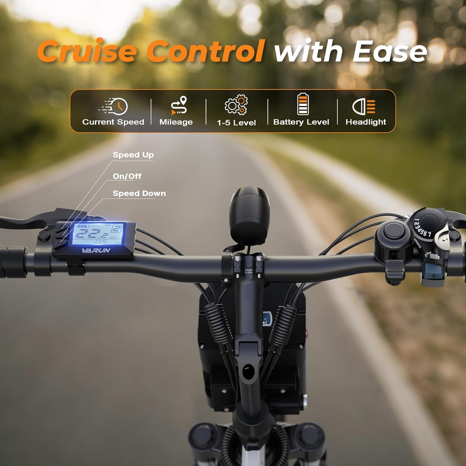VARUN Electric Bike - 26'' Folding Ebike Peak 750W Motor 20MPH Up to 50 Miles,48V Removable Battery, All Terrain E-Bikes with Dual Disc Brakes & Full Suspension,UL2849 Certified by SGS