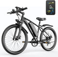 Electric Bike for Adults, 26'' 1000W Peak Ebike, Up to 50 Miles 25MPH Electric Mountain Bike with 48V Removable Battery, Adjustable Stem,Full Suspension, 7-Speed, UL 2849