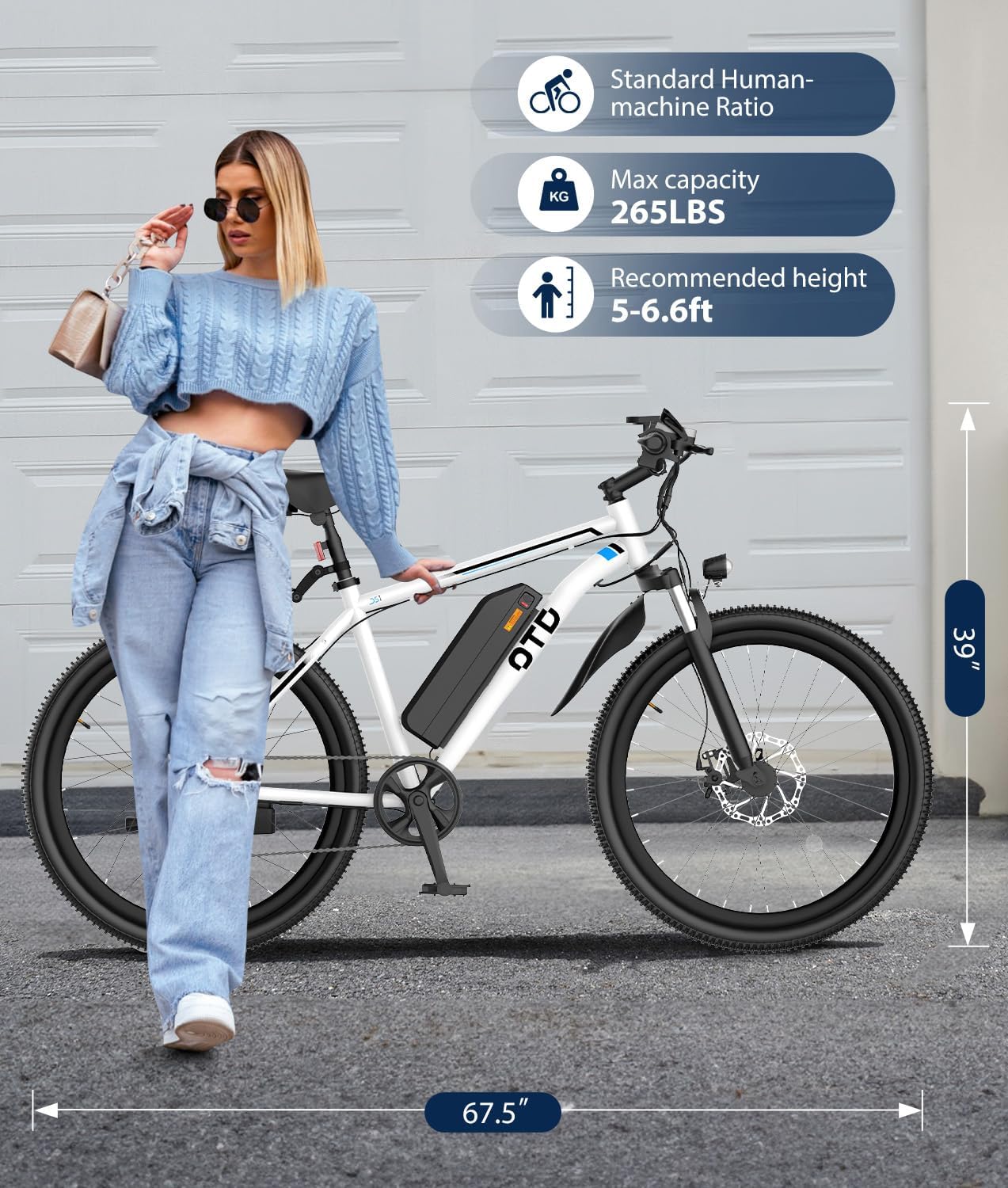 Electric Bike for Adults 1200W Peak Lightweight Mountain Ebikes,28MPH Fast Electric Bicycles,90 Miles PAS Long Range,48V 624Wh Removable Battery,7-Speed E-Bicycles