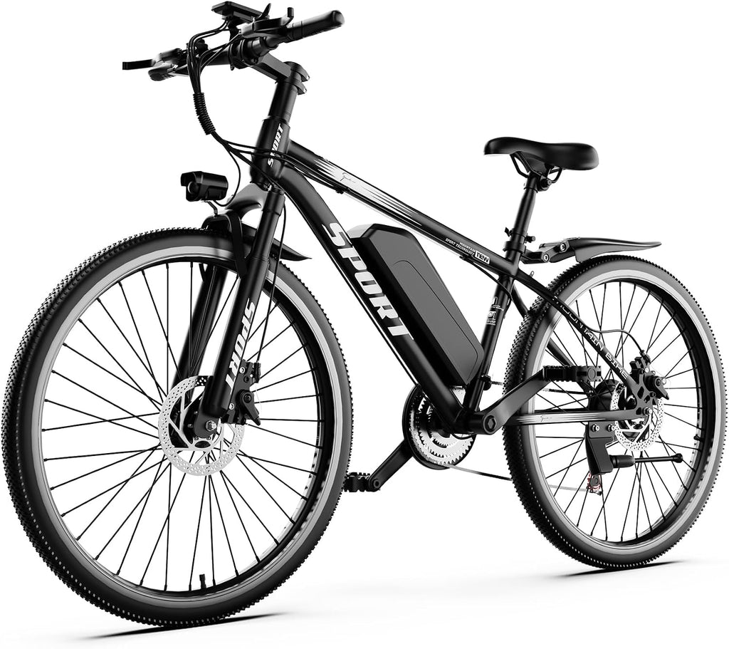 Misodo Electric Bike for Adults, 1500W Peak Mountain Ebike with 28 MPH, 65 Miles Range, 48V 10Ah Removable Battery 26" Ebike for Commute