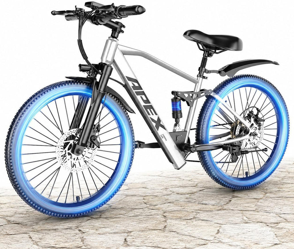 26" Electric Bike for Adults, 1500W Peak Motor,28MPH 65 Miles Commuter E-Bike, UL 2849 Certified,7-Speed Electric Mountain Bike for City, Park and Riding