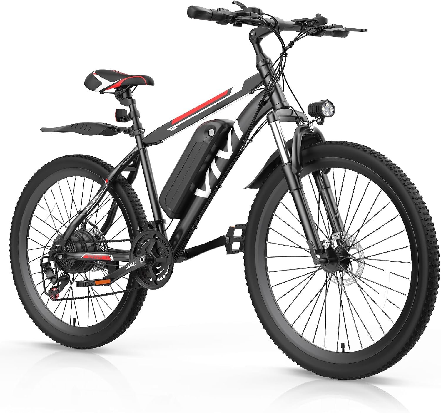 Vivi Electric Bike for Adults, Peak 750W Ebike 26" Electric Mountain Bike, 20MPH Adult Electric Bicycles Commuter Ebike with 48V Battery, Up to 50 Miles, 21 Speed, SGS Certified to UL2849