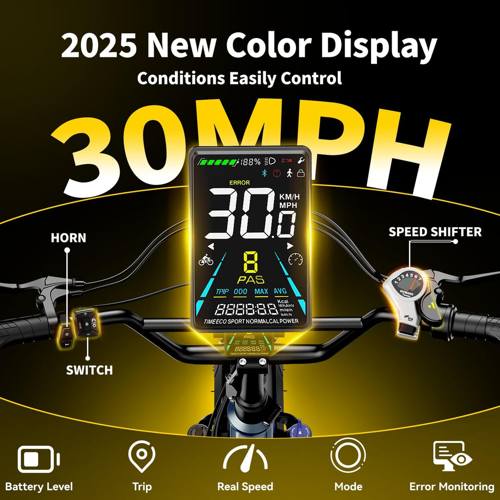 Jasion X Hunter PRO/ST Electric Bike for Adults,1800/1400W Peak 20''Fat Tire Foldable E Bikes,Folding Ebike Up to 80/70 Miles Range 30 MPH,720/624WH Removable Battery,Certified by UL2849