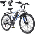 QNUT Electric Bike for Adults with Peak 1000W Motor 26" Victor Mountain Lightweight Ebike, 10.4Ah/7.8Ah Removable Battery Bicycle Up to 40-60 Miles E Bikes Commuter E-MTB for Teens Men Women, UL 2849