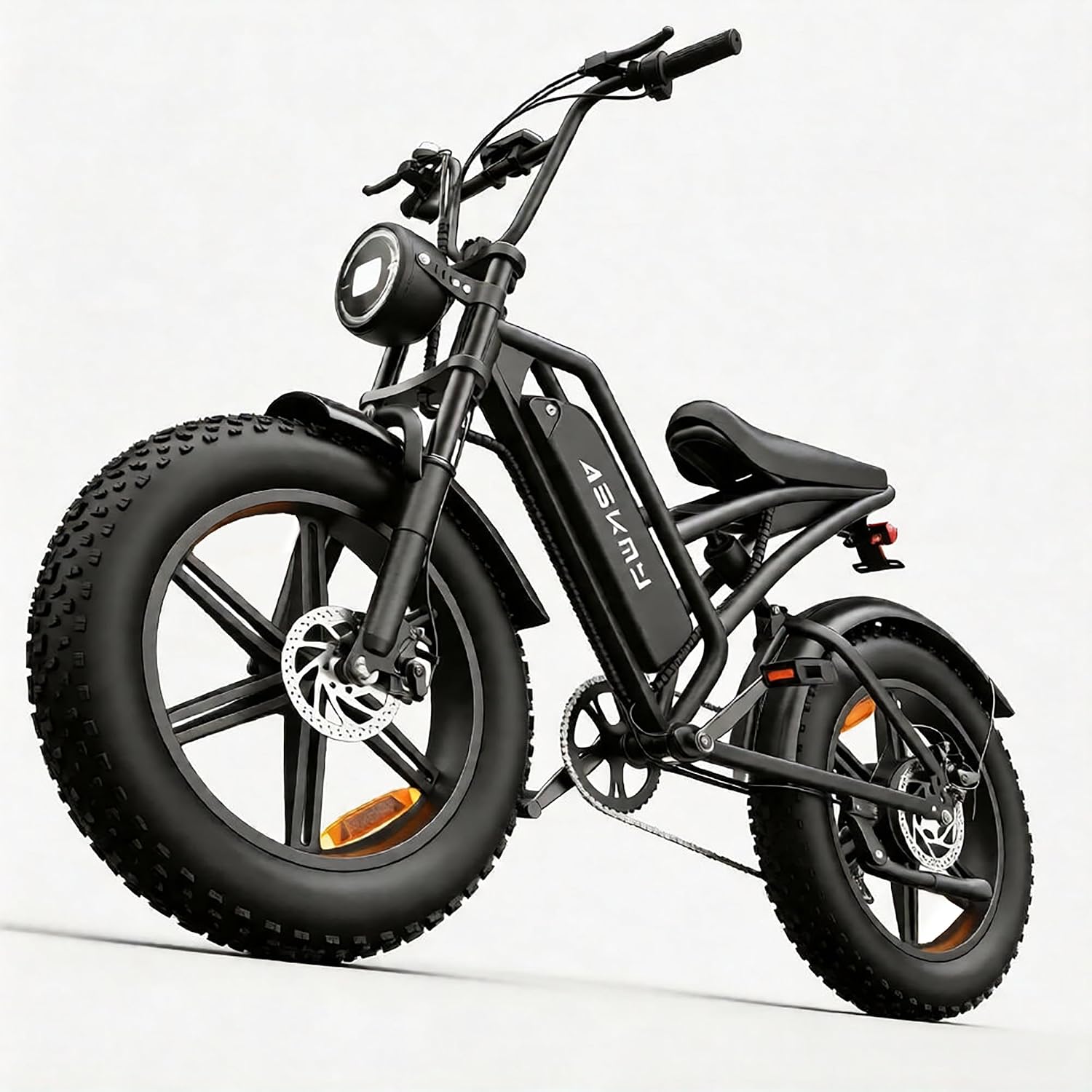 Electric Bike for Adule, 1500W Peak Motor 30-60 Miles PAS Range (48V 15Ah)