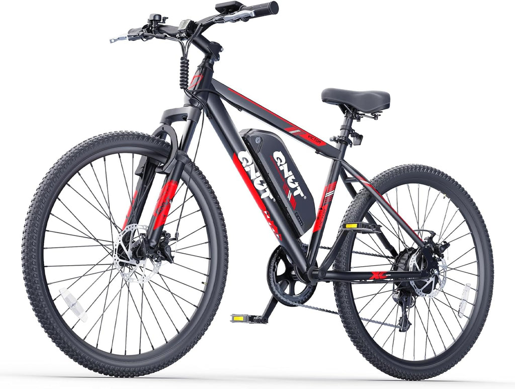 QNUT Electric Bike for Adults with Peak 1000W Motor 26" Victor Mountain Lightweight Ebike, 10.4Ah/7.8Ah Removable Battery Bicycle Up to 40-60 Miles E Bikes Commuter E-MTB for Teens Men Women, UL 2849