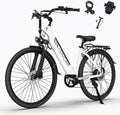 Movcan V80 Electric Bike for Adults - 1000W Motor -28MPH- 70 Mile Range | 26'' City Cruiser Ebike, 48V 13Ah Removable Battery, 7-Speed Dual Disc Brake, Mountain E-Bike for Commuting & Urban Adventure
