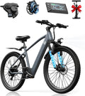 Electric Bike for Adults and Teens, 1000W Peak Motor, 22 Mph 42 Miles Ebike | 24'' Electric Mountain Bike, 5-Speed Pedal-Assist Modes, Range30/50 Miles, Dual Disc Brakes Eletric Bike with 7-Speeds