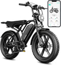 TST Electric Bike for Adults, 48V 15Ah Battery for Urban Cycling, 60 Miles | 1500W Peak Motor, Dual Suspension ,7-speed Gears, 3 Working Modes, Suitable for Commuters and Beginner Cyclists,DIY