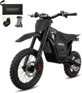 4000W Peak Electric Dirt Bike for Teens Adults, 45 MPH Max Speed, 40 Miles Range, 48V 23Ah Removable Battery, 14" Front/12 Rear Tires,Reverse Function,with Phone Holder & Disc Lock