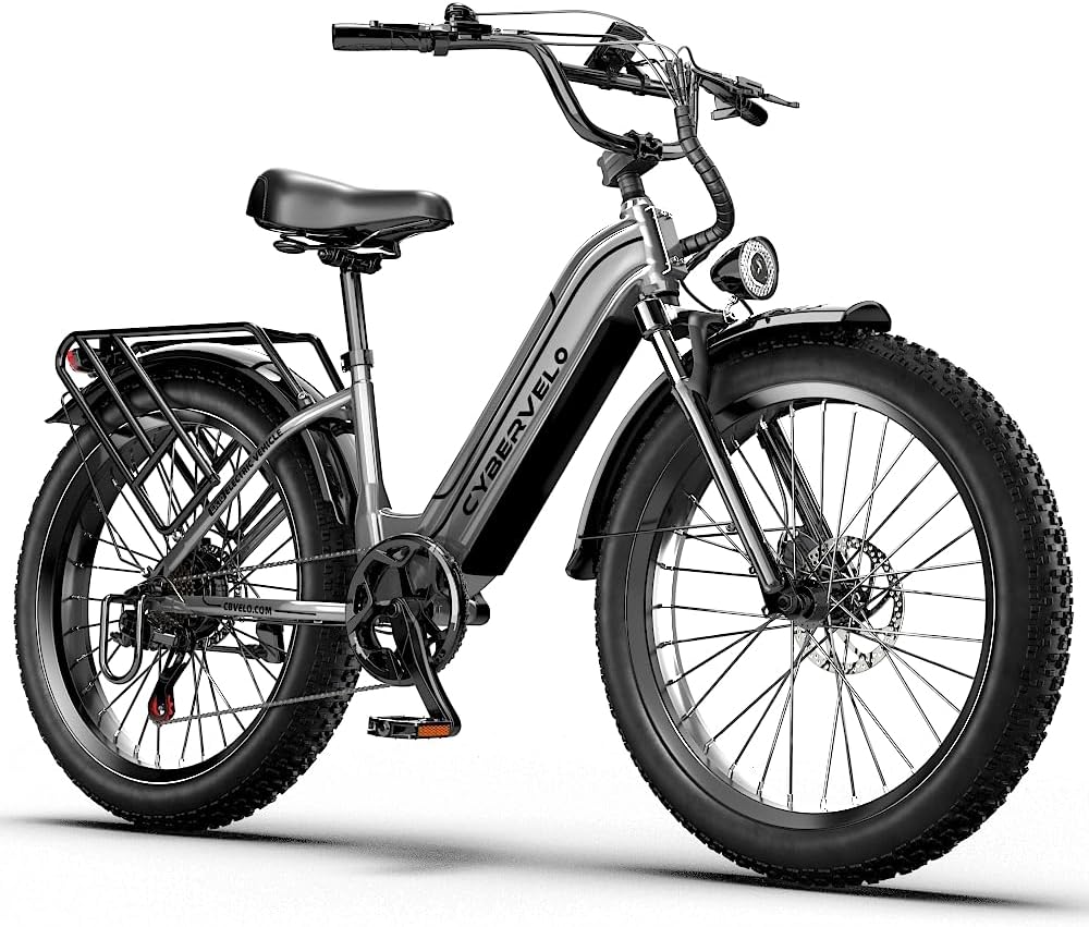 1000W Electric Bike for Adults,70 Miles,26" Commuter Electric Bike,48V Removable Battery,Electric Bicycles for Women/Man, 7-Speed Dual Disc Brake,UL2849