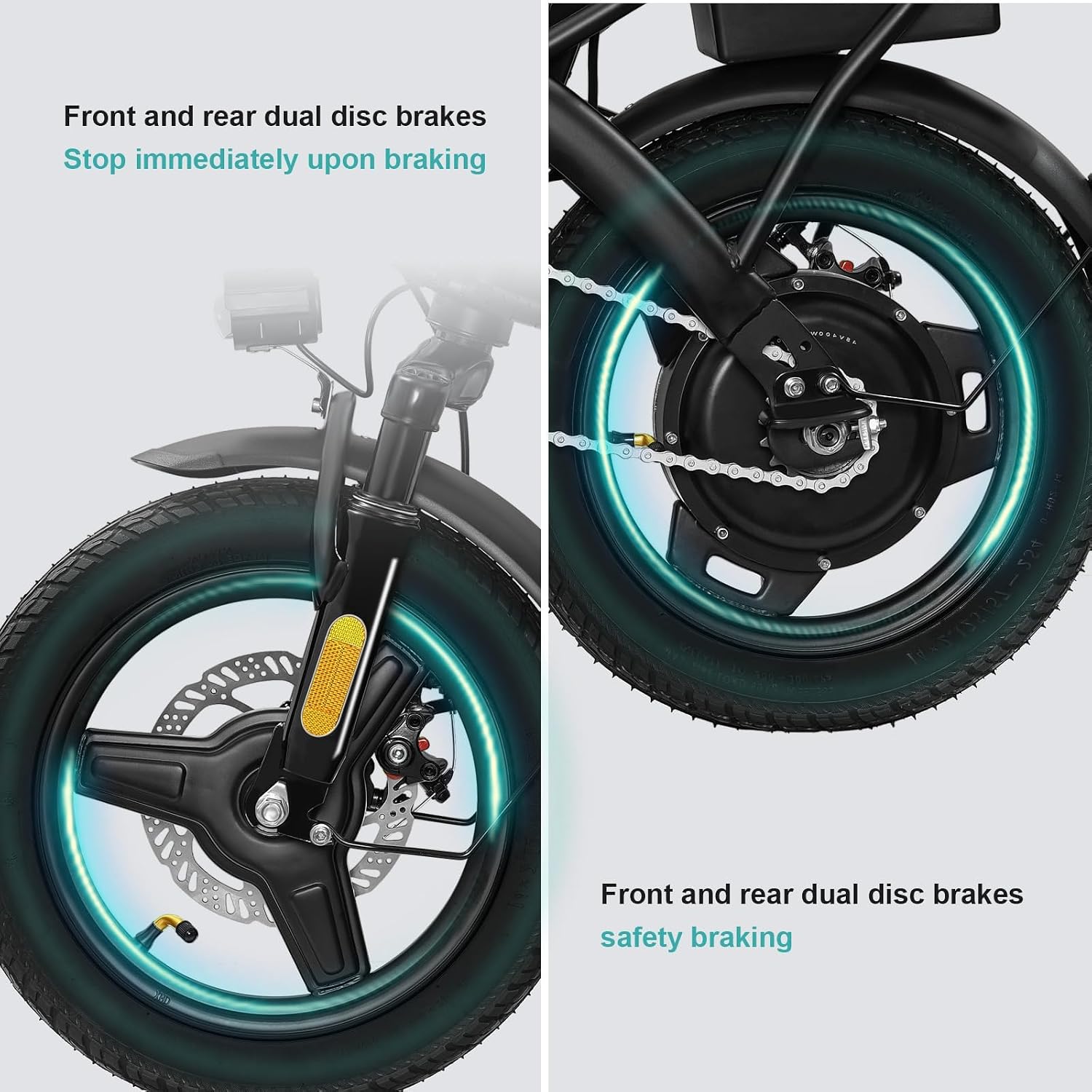 LELEKUAI Electric Bike for Adults, 1200W Peak Motor Commuter Ebike, 20-28MPH Speed, 32 Miles Range, Removable Waterproof Battery, Dual Disc Brakes Electric Bicycle, UL 2849 Certified
