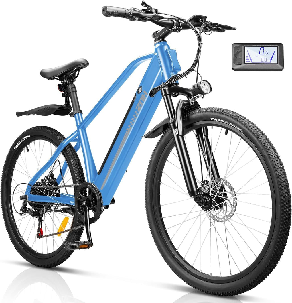 ZNH Electric Bike for Adults, 1000W Peak Mountain Ebike 23 MPH, 65 Miles Range, 7 Speed, 48V 15Ah Removable Battery Ebike, 26" Electric Bicycle for Commute