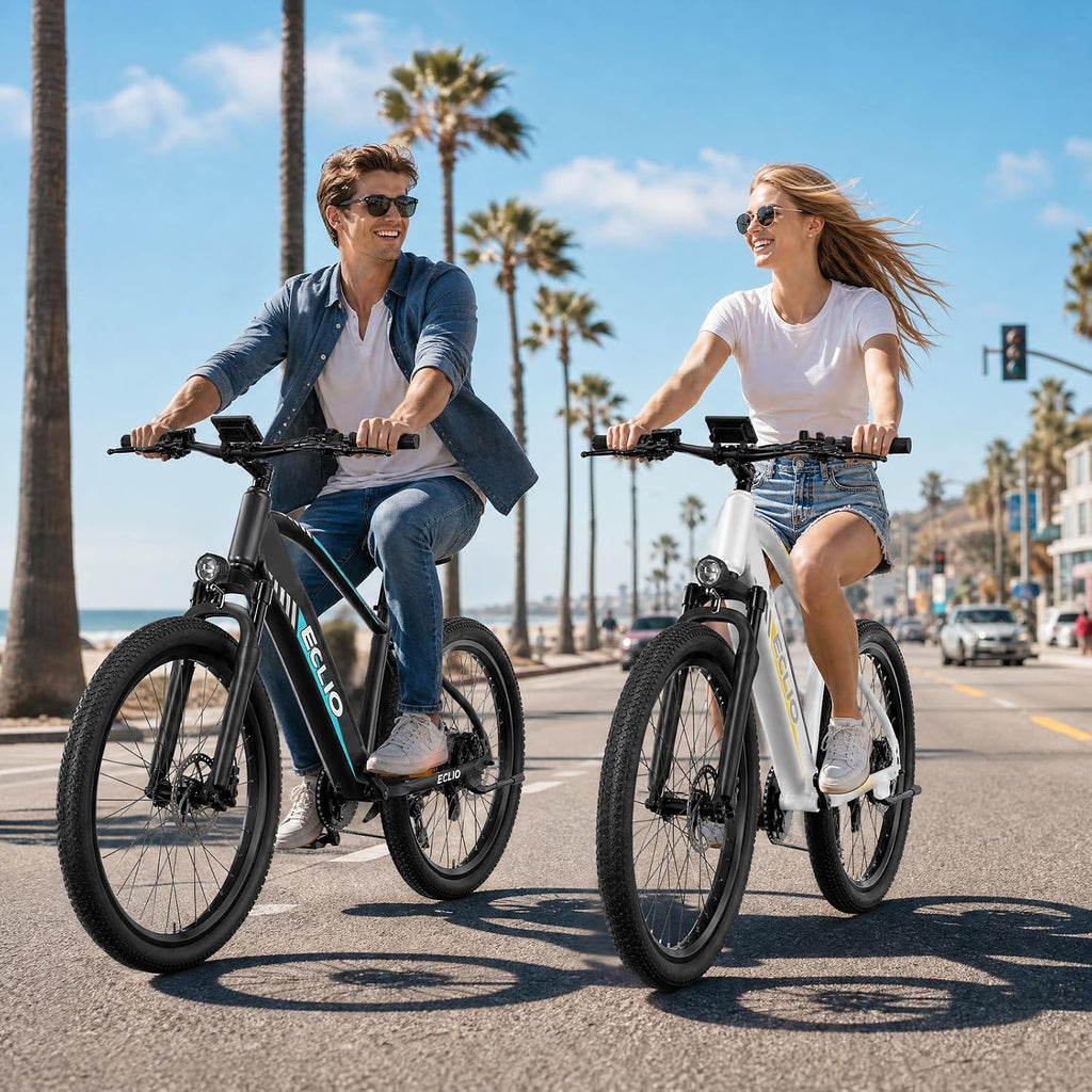 26'' Adult Electric Bike, 750W Peak 48V, 20MPH 7-Speed Commuter UL 2849 | 48V 10Ah Built-in Removable Battery, 3 Riding Modes, 30-50 Miles Range, Electric Bicycle for Men and Women, UL 2849 Standard