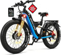 E·Bycco 2026 9000W Peak Dual Motor Electric Bike, 52V 30AH LG Cells, 26" Fat Tire E-Bike for Adults, 50-55MPH Max Speed, 100 Miles Long Range E-Bicycle, Full Suspension & Hydraulic Disc Brakes