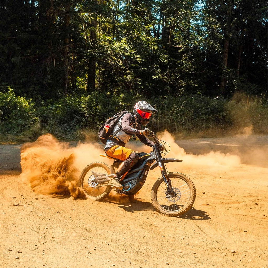 79BIKE FALCON-PRO Electric Dirt Bike for Adults, 72V 35Ah NMC Battery 10kW Peak Power PMSM Motor Offroad Electric Motorcycle, Max 56MPH & 410N.m Torque E Dirt Bike Adult Off-Road Trail Riding E-Moto