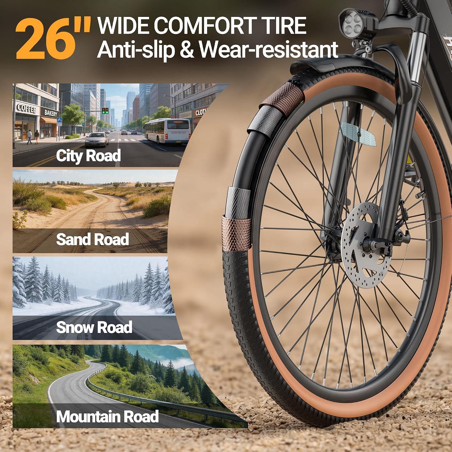 Electric Bike for Adults 14"/20"/26" Ebike 48V 500W/ 1500W | Electric Bicycle 20/25/31 MPH Max Speed 20-60 Miles Range Commuter Off-Road E Bikes