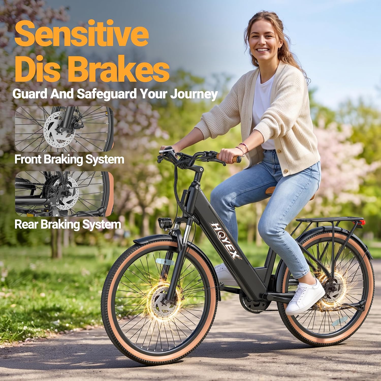 Electric Bike for Adults 14"/20"/26" Ebike 48V 500W/ 1500W | Electric Bicycle 20/25/31 MPH Max Speed 20-60 Miles Range Commuter Off-Road E Bikes