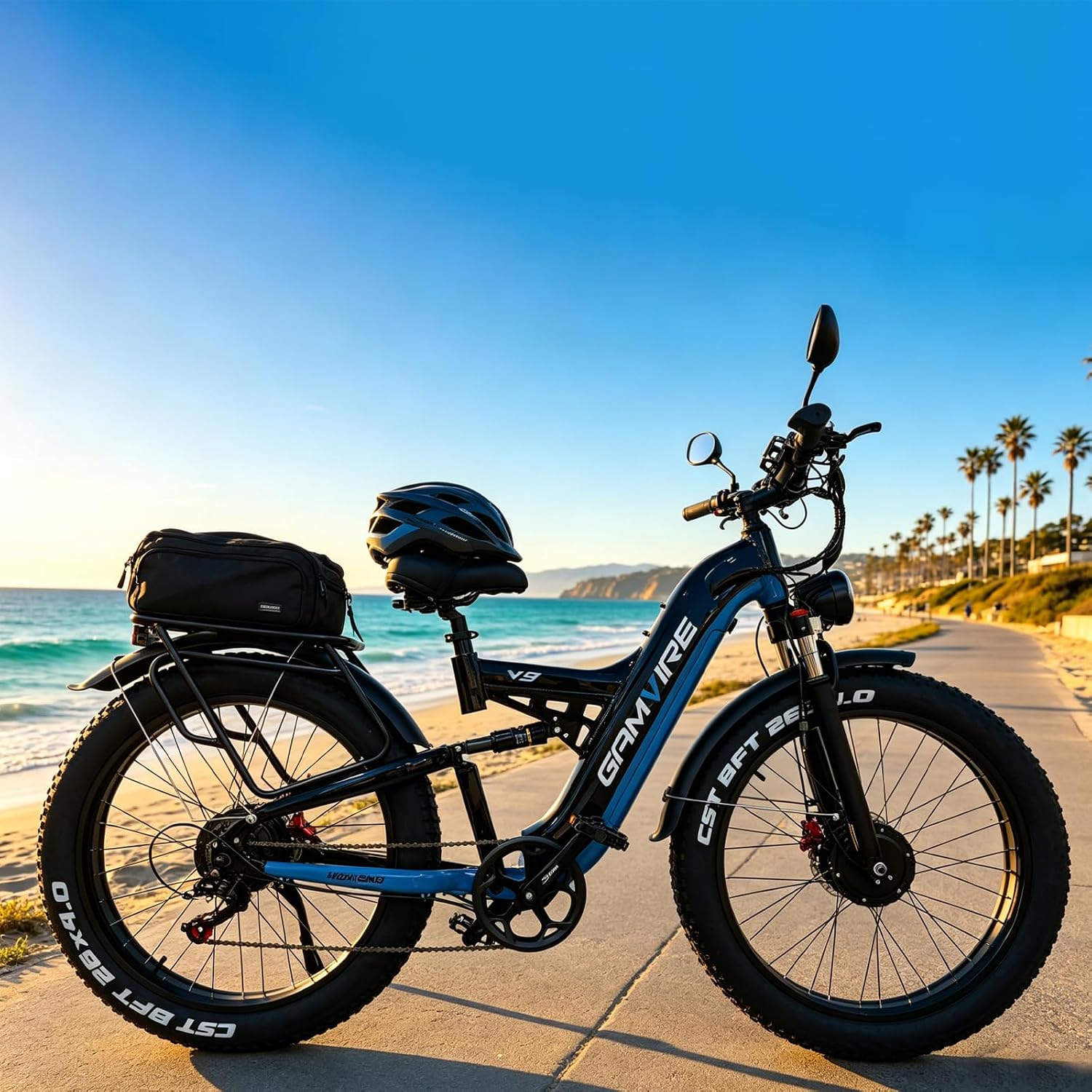 E·Bycco 2026 9000W Peak Dual Motor Electric Bike, 52V 30AH LG Cells, 26" Fat Tire E-Bike for Adults, 50-55MPH Max Speed, 100 Miles Long Range E-Bicycle, Full Suspension & Hydraulic Disc Brakes