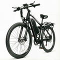 ESKUTE M200F Electric Bike for Adults – 27.5 inch Tire Mountain E-Bike, 1500W Peak Brushless Motor 31+MPH, 48V 20.8Ah Removable Battery, Up to 80 Miles, Step Over Commuter E-MTB, Full Suspensions