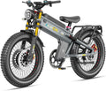 ANIIOKI 6000/7000W Dual Motor Electric Bike,46MPH 300Miles Long Range eBike,60/72V 70Ah/80Ah Battery,7-Speed,26×4.8" Fat Tire Electric Bicycles,A9 Pro Max