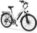 ESKUTE Electric Bike for Adults-70Miles 840 WH Removable Battery e-Bike, 28MPH Step Thru Electric Bicycle, 1300w Peak Ebike, 7-Speed 26'' tire Adjustable Stem Electric Bike