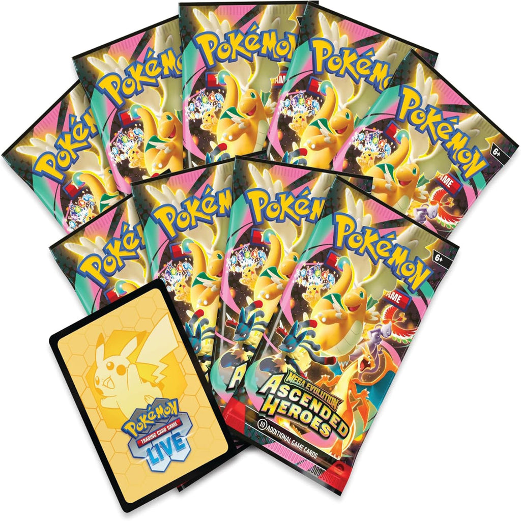Pokémon TCG Mega Evolution Ascended Heroes Elite Trainer Box – Factory Sealed | Fast Shipping