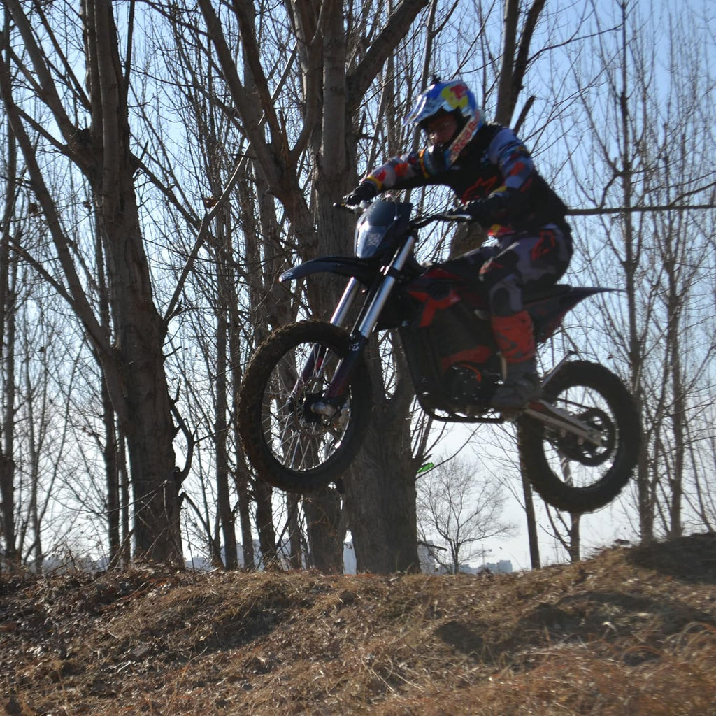MotoTec Venom 72v 12000w Electric Dirt Bike Black | 72v