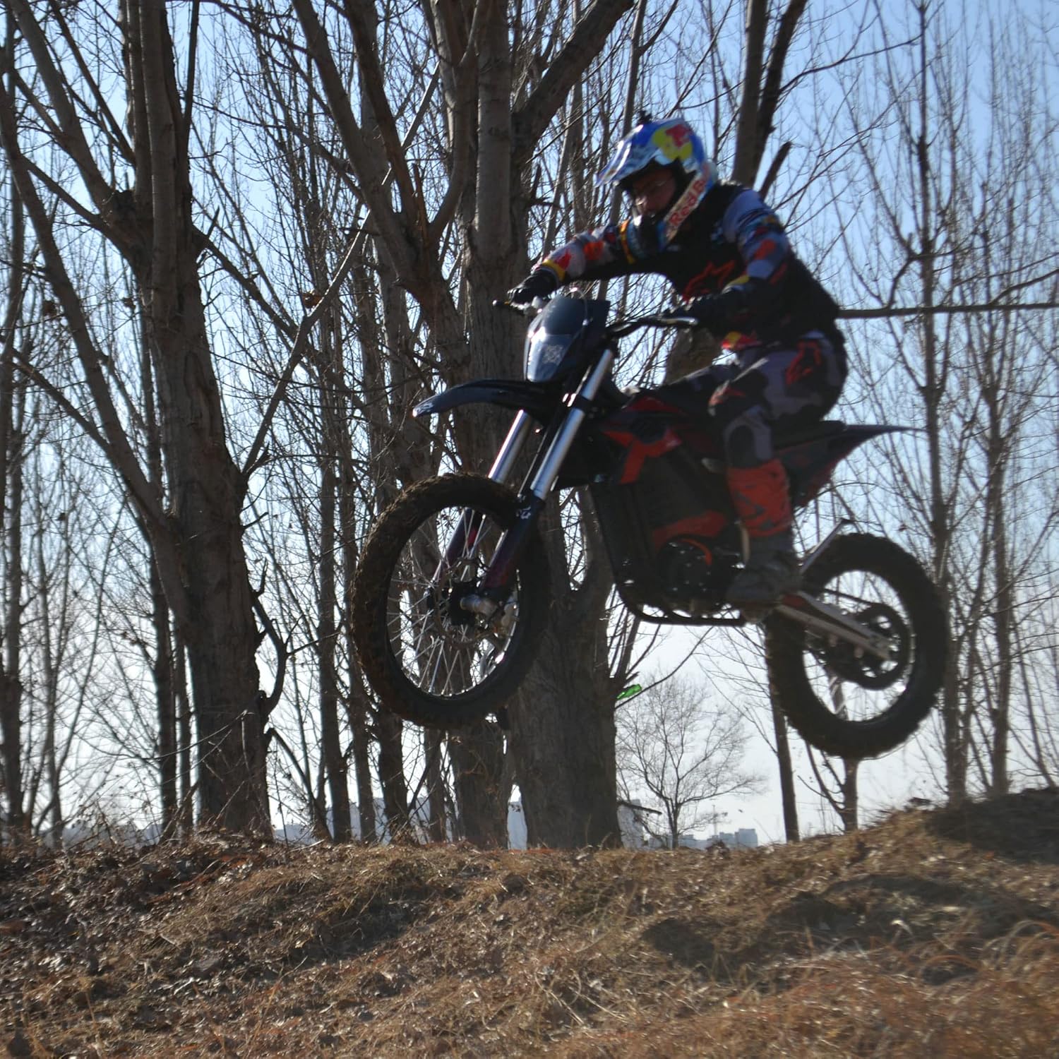 MotoTec Venom 72v 12000w Electric Dirt Bike Black | 72v