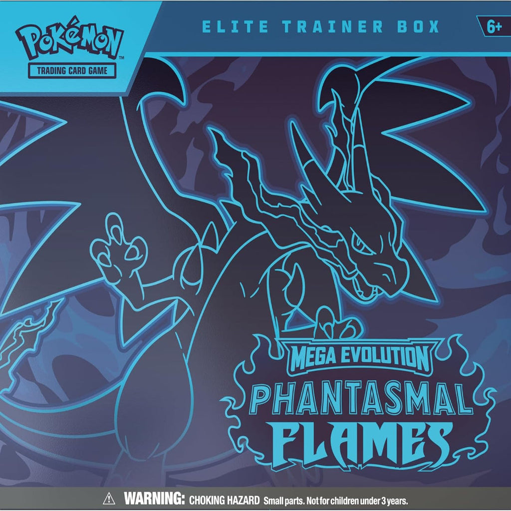 Pokemon TCG Phantasmal Flames Elite Trainer Box – Factory Sealed Booster Set