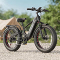2000W Electric Bike, 35MPH Ebike for Adults 48V 18.5AH Removable Battery for 40-80 Miles, 24/26" Fat Tires Full Suspension for Off Road Commuting
