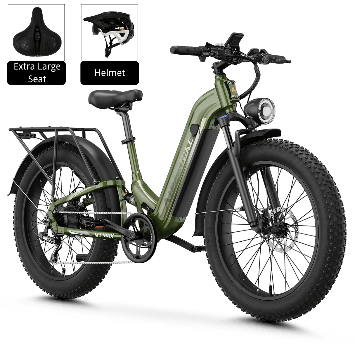 Aipas® M1 Max Hydraulic Brakes Ebike