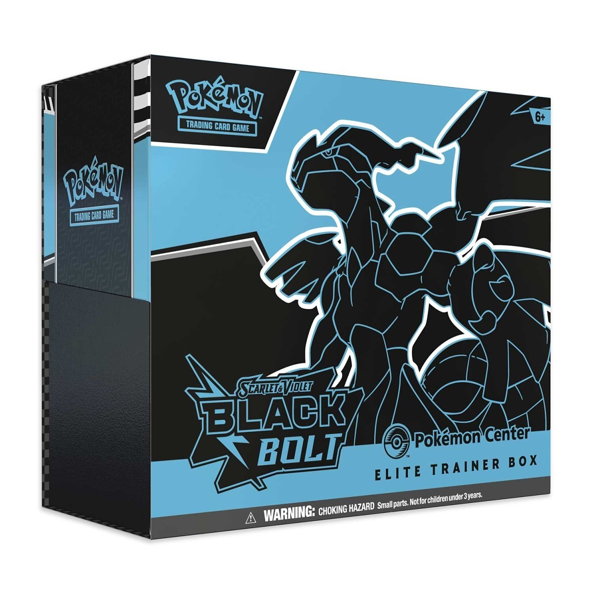 Pokémon TCG Scarlet & Violet Black Bolt Pokémon Center Elite Trainer Box – 11 Booster Packs & Exclusive Thundurus Promos