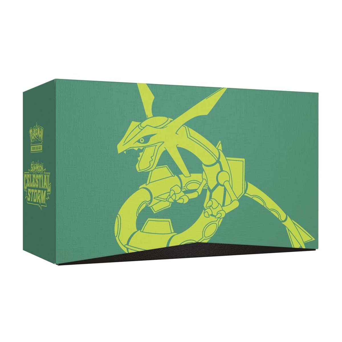 Pokémon TCG Sun & Moon Celestial Storm Elite Trainer Box – 8 Booster Packs with Rayquaza Card Sleeves